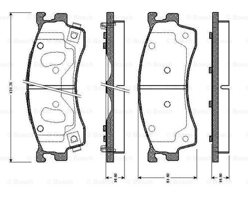 BOSCH 0 986 TB2 227 Brake...