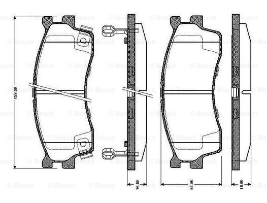 BOSCH 0 986 TB2 228 Brake...