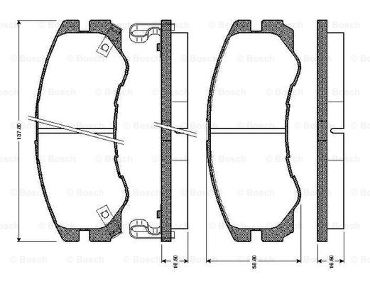 BOSCH 0 986 TB2 234 Brake...