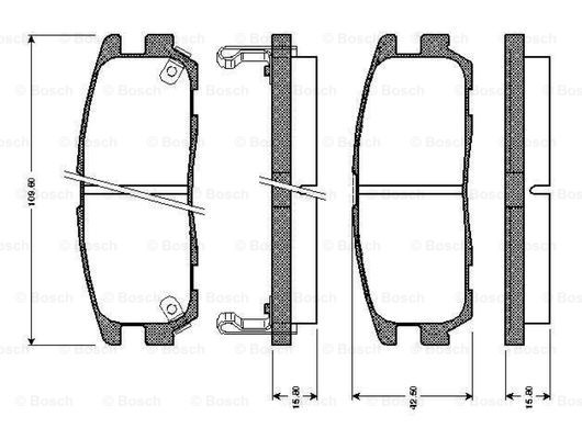 BOSCH 0 986 TB2 237 Brake...