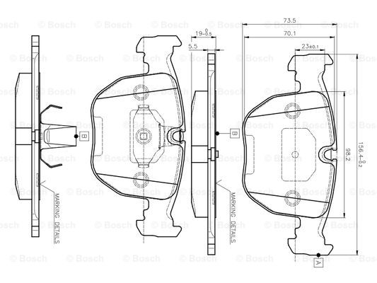 BOSCH 0 986 TB2 292 Brake...