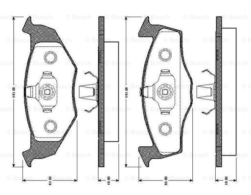 BOSCH 0 986 TB2 300 Brake...