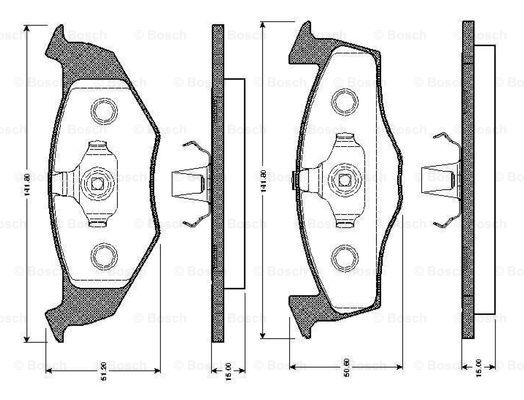 BOSCH 0 986 TB2 301 Brake...