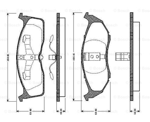 BOSCH 0 986 TB2 302 Brake...