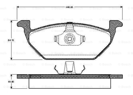 BOSCH 0 986 TB2 313 Brake...