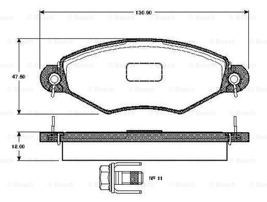 BOSCH 0 986 TB2 315 Brake...