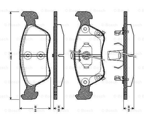 BOSCH 0 986 TB2 332 Brake...