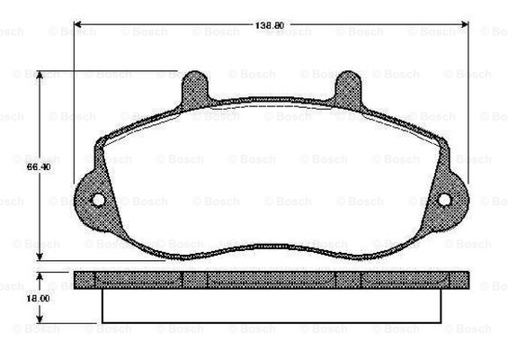 BOSCH 0 986 TB2 333 Brake...