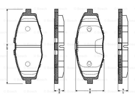 BOSCH 0 986 TB2 342 Brake...