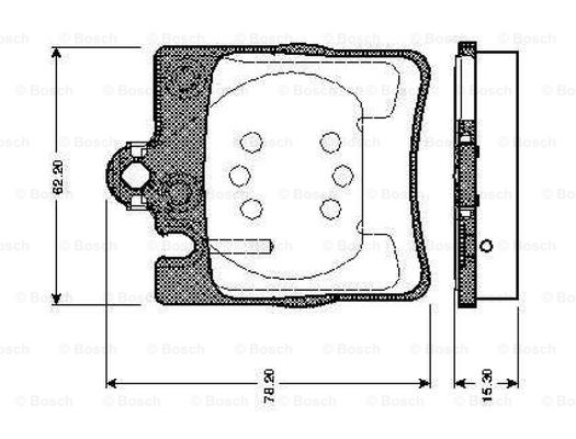 BOSCH 0 986 TB2 350 Brake...