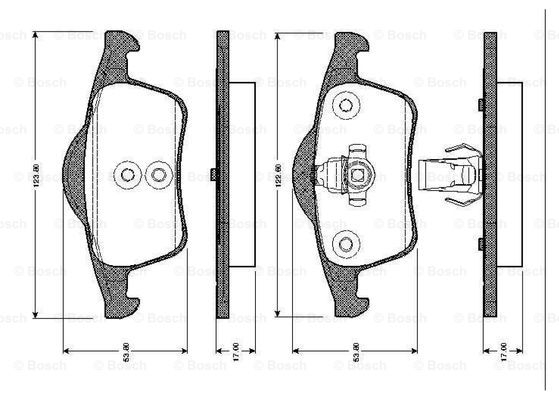 BOSCH 0 986 TB2 352 Brake...