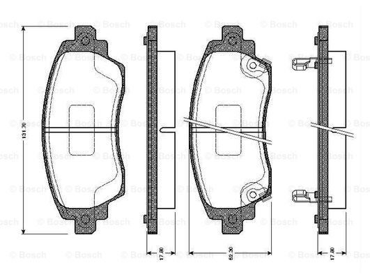 BOSCH 0 986 TB2 353 Brake...