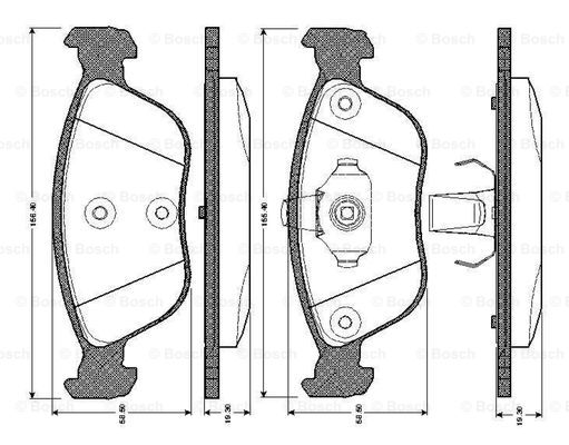 BOSCH 0 986 TB2 356 Brake...