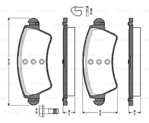 BOSCH 0 986 TB2 359 Brake...