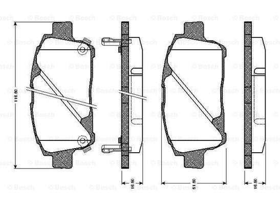 BOSCH 0 986 TB2 367 Brake...