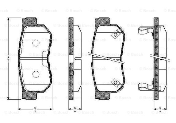 BOSCH 0 986 TB2 370 Brake...