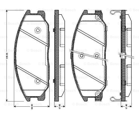 BOSCH 0 986 TB2 379 Brake...