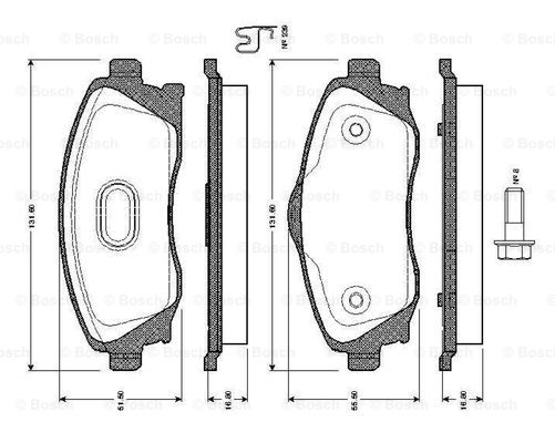 BOSCH 0 986 TB2 380 Brake...