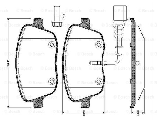 BOSCH 0 986 TB2 382 Brake...