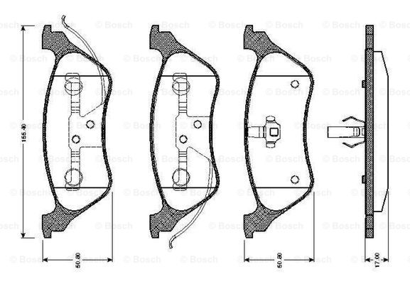 BOSCH 0 986 TB2 388 Brake...