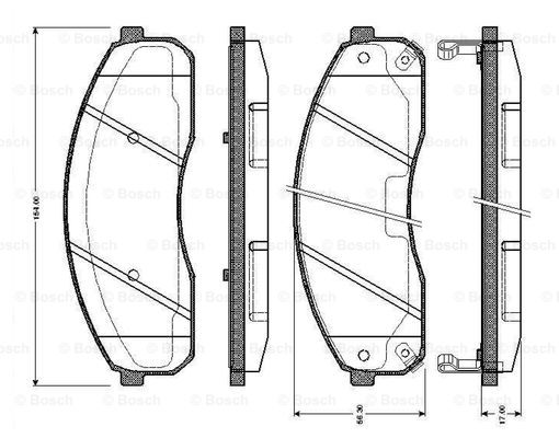 BOSCH 0 986 TB2 394 Brake...