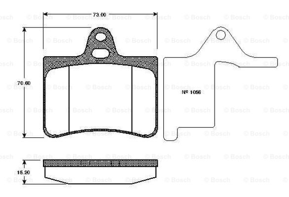 BOSCH 0 986 TB2 400 Brake...