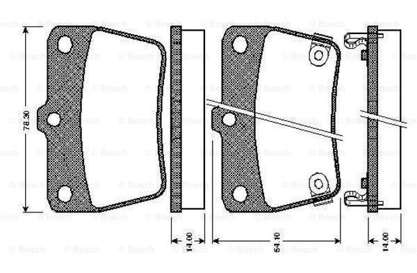 BOSCH 0 986 TB2 406 Brake...