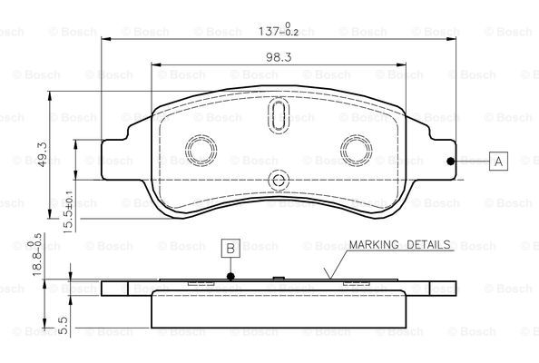 BOSCH 0 986 TB2 408 Brake...