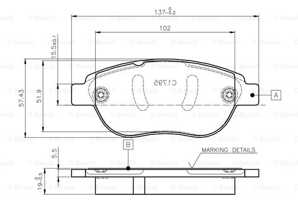 BOSCH 0 986 TB2 409 Brake...