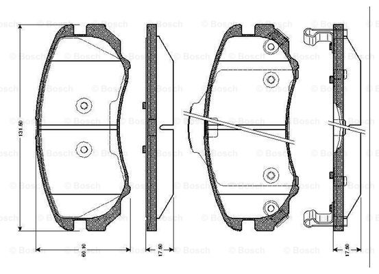 BOSCH 0 986 TB2 429 Brake...