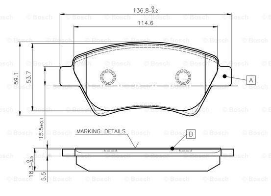 BOSCH 0 986 TB2 440 Brake...