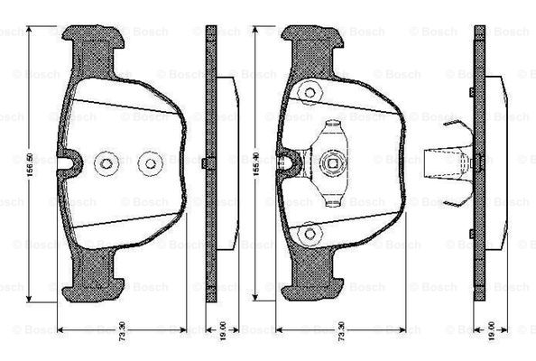 BOSCH 0 986 TB2 444 Brake...