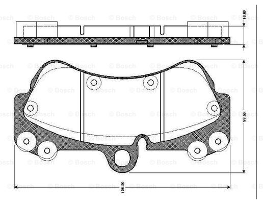 BOSCH 0 986 TB2 454 Brake...