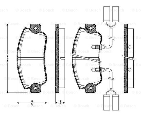 BOSCH 0 986 TB2 480 Brake...