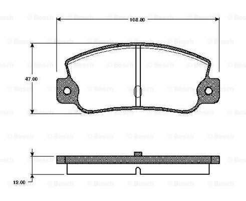 BOSCH 0 986 TB2 481 Brake...