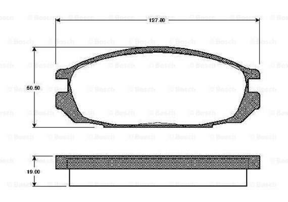 BOSCH 0 986 TB2 616 Brake...