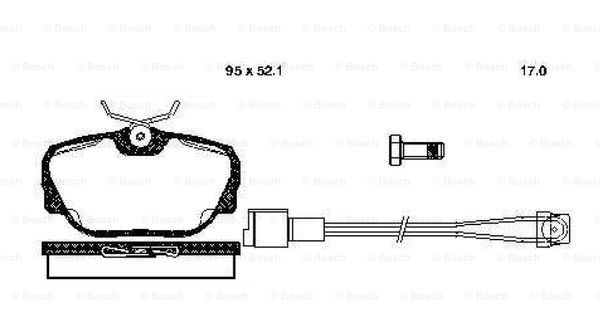 BOSCH 0 986 TB2 621 Brake...