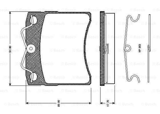 BOSCH 0 986 TB2 669 Brake...