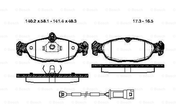 BOSCH 0 986 TB2 679 Brake...