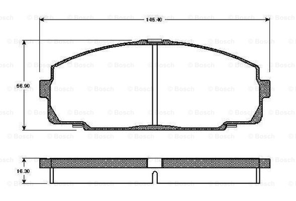 BOSCH 0 986 TB2 688 Brake...