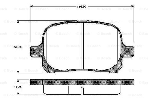 BOSCH 0 986 TB2 754 Brake...