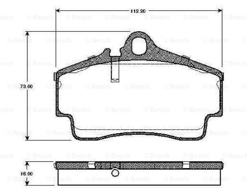 BOSCH 0 986 TB2 765 Brake...