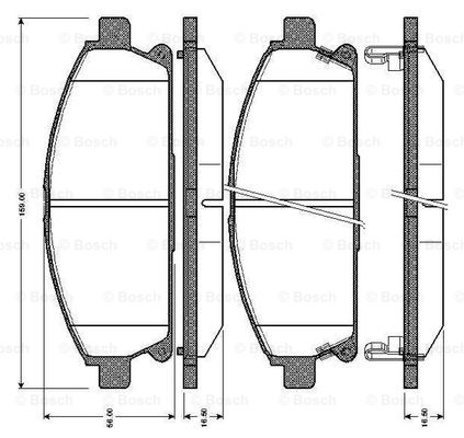 BOSCH 0 986 TB2 775 Brake...