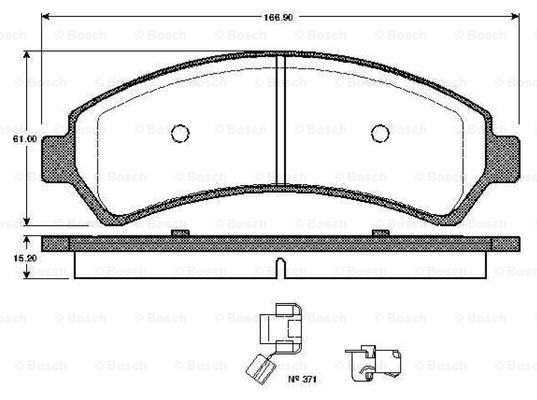 BOSCH 0 986 TB2 778 Brake...