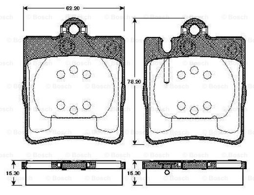 BOSCH 0 986 TB2 788 Brake...