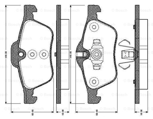 BOSCH 0 986 TB2 840 Brake...