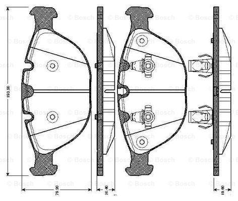 BOSCH 0 986 TB2 846 Brake...