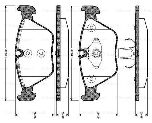 BOSCH 0 986 TB2 848 Brake...