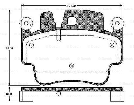 BOSCH 0 986 TB2 854 Brake...