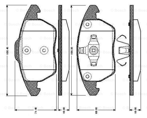 BOSCH 0 986 TB2 859 Brake...